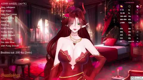 Succubus Nyx online show from February 23, 2025, 1:24 am