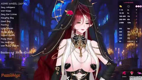 Succubus Nyx online show from February 24, 2025, 3:23 am