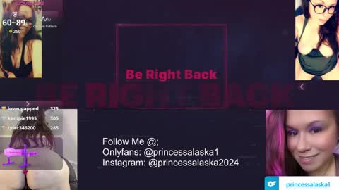 Snapshot of princessalaska1 chatting on December 15, 2024, 1:32 pm PrincessAlaska online show from December 15, 2024, 1:32 pm