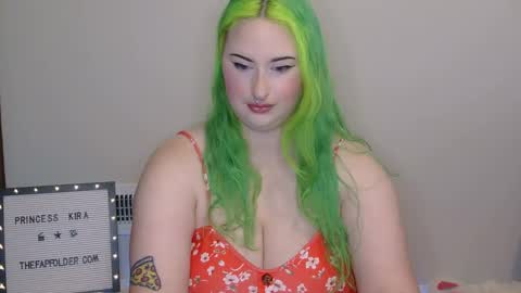 Princess Kira online show from September 13, 2025, 1:44 pm