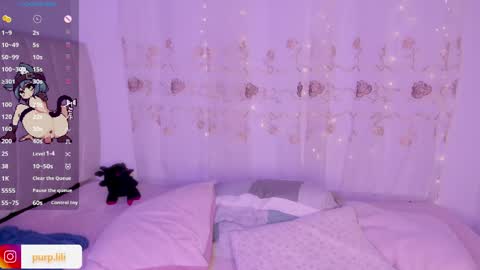 Snapshot of purplelilith3 chatting on April 25, 2026, 2:25 am Purple Lilith online show from April 25, 2026, 2:25 am