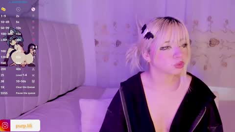 Snapshot of purplelilith3 chatting on May 9, 2026, 6:24 pm Purple Lilith online show from May 9, 2026, 6:24 pm
