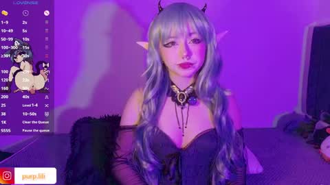 Snapshot of purplelilith3 chatting on May 15, 2026, 3:02 am Purple Lilith online show from May 15, 2026, 3:02 am