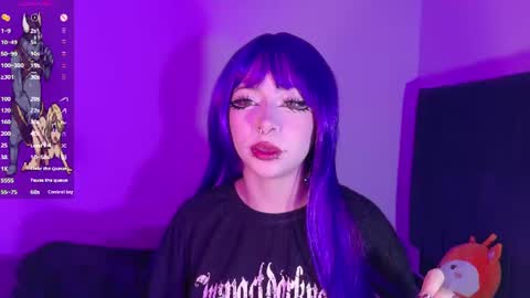 Snapshot of purplelilith3 chatting on June 23, 2026, 2:31 am Purple Lilith online show from June 23, 2026, 2:31 am