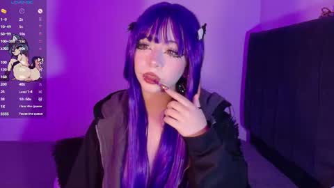 Snapshot of purplelilith3 chatting on July 20, 2026, 5:11 am Purple Lilith online show from July 20, 2026, 5:11 am