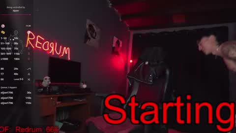 Snapshot of redrum_696 chatting on October 30, 2025, 12:17 pm Red online show from October 30, 2025, 12:17 pm