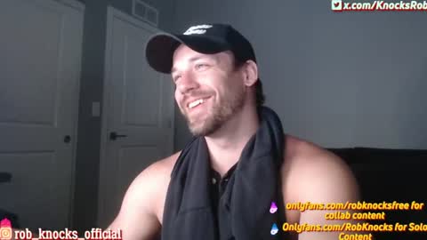Snapshot of robknocks chatting on June 24, 2026, 2:10 am Rob Knocks online show from June 24, 2026, 2:10 am