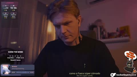 Rocket Bunny online show from February 2, 2026, 6:06 pm