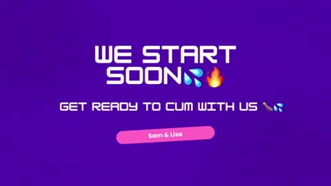 Snapshot of sam_and_lisa_ chatting on July 16, 2026, 11:33 pm sam_and_lisa_ online show from July 16, 2026, 11:33 pm