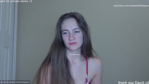 The Real Samantha Hayes haha  online show from December 19, 2024, 1:28 am