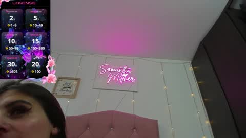 Snapshot of samanthamillher1 chatting on December 10, 2024, 5:33 pm Samy  online show from December 10, 2024, 5:33 pm