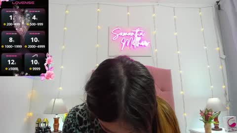 Snapshot of samanthamillher1 chatting on January 10, 2025, 6:09 am Samy  online show from January 10, 2025, 6:09 am