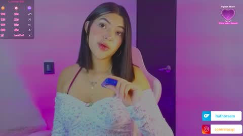 Snapshot of samara_lam chatting on September 25, 2025, 12:58 am Sammy online show from September 25, 2025, 12:58 am