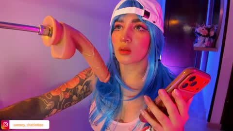 Snapshot of sammy_charlottee chatting on May 10, 2026, 7:41 pm Sammy online show from May 10, 2026, 7:41 pm