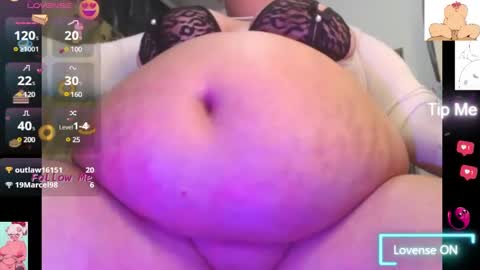 Snapshot of samy_belly32 chatting on February 20, 2025, 12:08 am loredy samantha online show from February 20, 2025, 12:08 am