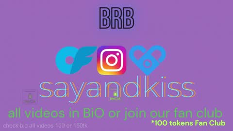 Say and kiss online show from April 24, 2026, 1:41 am