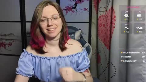 Snapshot of scarlettsrose chatting on March 5, 2025, 12:27 am Scarlett online show from March 5, 2025, 12:27 am