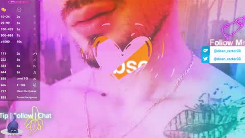 Dean Carter online show from April 19, 2026, 10:45 pm