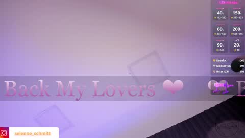 Selenne online show from March 5, 2025, 7:06 pm