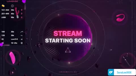 SeraLeeXXX online show from February 12, 2026, 6:36 pm