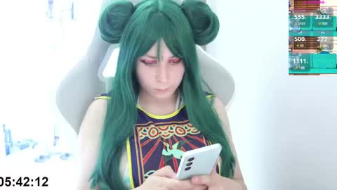 Snapshot of shirayuki_hime chatting on June 5, 2026, 1:39 pm Im Lilu Rosenblum Guys I have ----Ill be glad to see you there online show from June 5, 2026, 1:39 pm