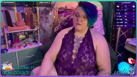 Snapshot of sirenwilde chatting on May 25, 2026, 3:12 am Siren Wilde online show from May 25, 2026, 3:12 am