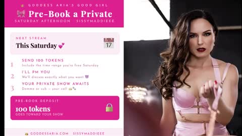 sissymaddieee online show from March 2, 2026, 6:48 pm