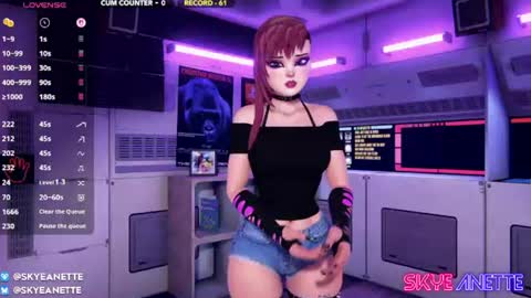 Snapshot of skyeanette chatting on June 8, 2026, 1:09 am SkyeAnette online show from June 8, 2026, 1:09 am