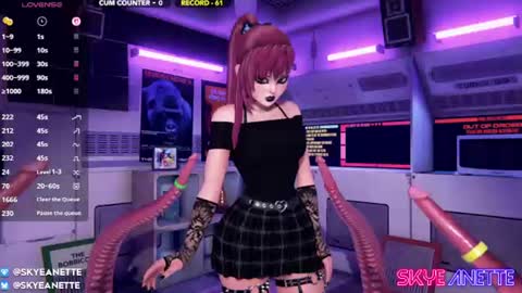 SkyeAnette online show from June 29, 2026, 1:12 am