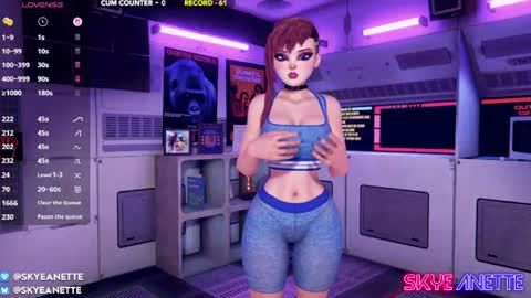 SkyeAnette online show from July 17, 2026, 1:12 am