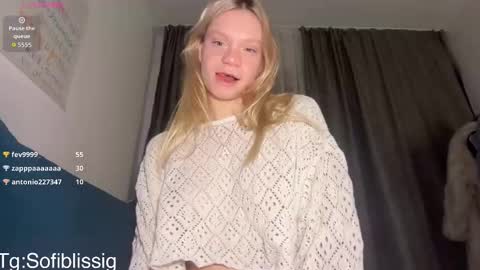 Snapshot of sof1bl1ss chatting on March 21, 2026, 7:50 pm Sofi online show from March 21, 2026, 7:50 pm