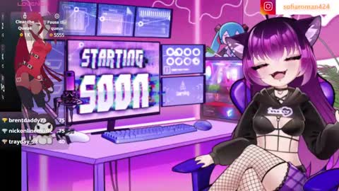 sofia_skater online show from February 6, 2025, 2:26 pm