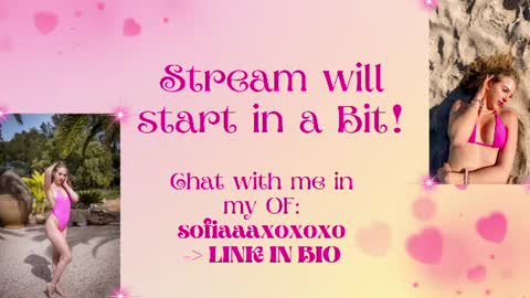 Snapshot of sofiaaaxoxoxo chatting on July 19, 2026, 7:56 am Sofia online show from July 19, 2026, 7:56 am