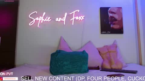 Snapshot of sophie_foxx chatting on July 1, 2026, 12:18 pm SOPHIE - FOXX online show from July 1, 2026, 12:18 pm