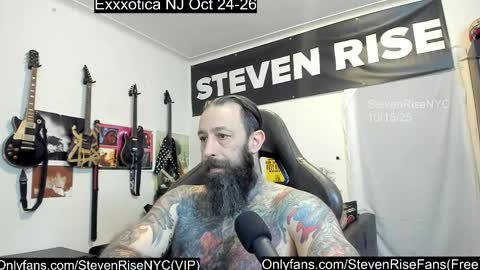 StevenRiseNYC online show from October 15, 2025, 1:22 pm