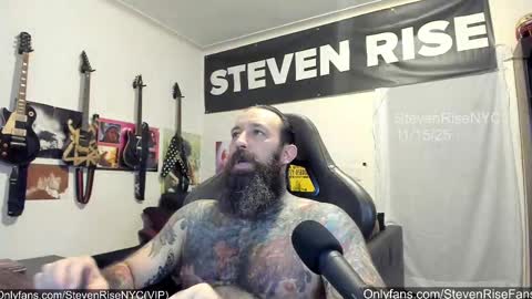 StevenRiseNYC online show from November 16, 2025, 4:18 am