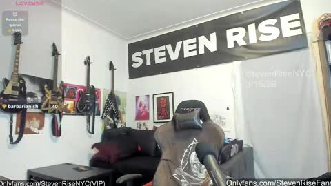 StevenRiseNYC online show from March 17, 2026, 12:15 am