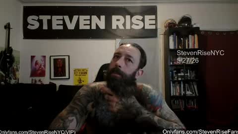 Snapshot of stevenrisenyc chatting on May 28, 2026, 12:57 pm StevenRiseNYC online show from May 28, 2026, 12:57 pm