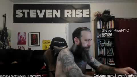 Snapshot of stevenrisenyc chatting on June 8, 2026, 10:59 am StevenRiseNYC online show from June 8, 2026, 10:59 am