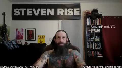 Snapshot of stevenrisenyc chatting on June 8, 2026, 11:27 pm StevenRiseNYC online show from June 8, 2026, 11:27 pm