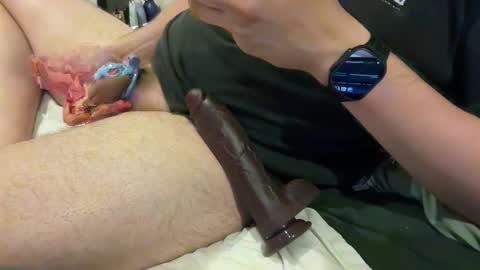 Snapshot of str8alphamenlvr chatting on April 25, 2026, 7:55 am OC Caged Boy online show from April 25, 2026, 7:55 am