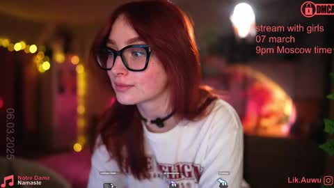 Lika ginger  Jessy blond   online show from March 6, 2025, 11:20 pm