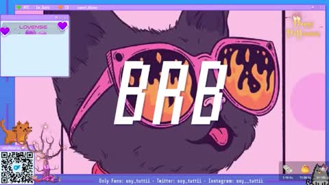 Tutti  online show from October 13, 2025, 1:00 pm