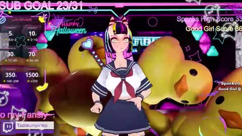 Snapshot of tadakonyanko chatting on November 12, 2025, 2:56 am Tadako Nyanko online show from November 12, 2025, 2:56 am