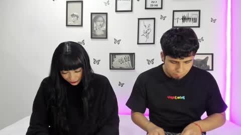 Snapshot of tainy_n_harley chatting on January 5, 2025, 6:46 am Liam and Juli online show from January 5, 2025, 6:46 am