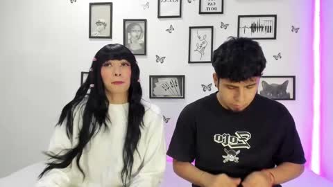 Snapshot of tainy_n_harley chatting on January 6, 2025, 7:52 am Liam and Juli online show from January 6, 2025, 7:52 am