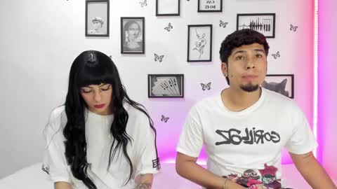 Snapshot of tainy_n_harley chatting on January 8, 2025, 4:12 am Liam and Juli online show from January 8, 2025, 4:12 am