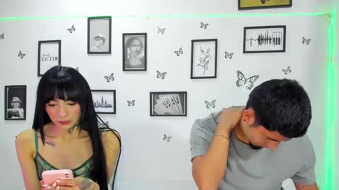 Snapshot of tainy_n_harley chatting on February 20, 2025, 7:45 am Liam and Juli online show from February 20, 2025, 7:45 am