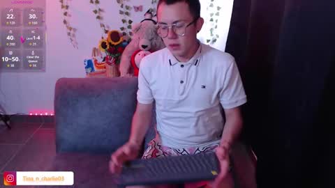 Tina N Charlie online show from March 13, 2026, 12:23 pm