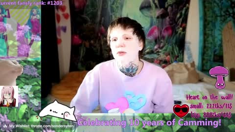Snapshot of tricky_nymph chatting on March 11, 2026, 1:06 pm Cassie online show from March 11, 2026, 1:06 pm